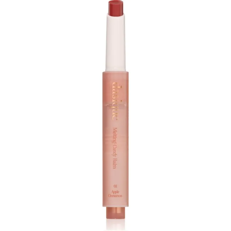 Dasique Melting Candy Balm Intensiv-Lippenbalsam, hoher Glanz in Farbton 02 Apple Cinnamon, 1.5 g