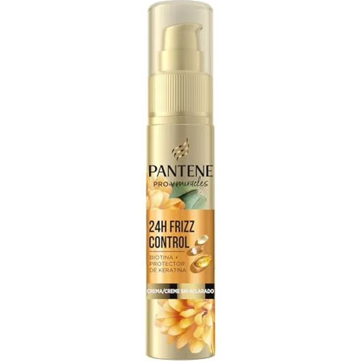 Pantene Frizz Control Serum mit Biotin und Keratin, 70 ml, Conditioner-Behandlung für trockenes und geschädigtes Haar, sofortige Ergebnisse für langanhaltende Weichheit und flexible Fixierung
