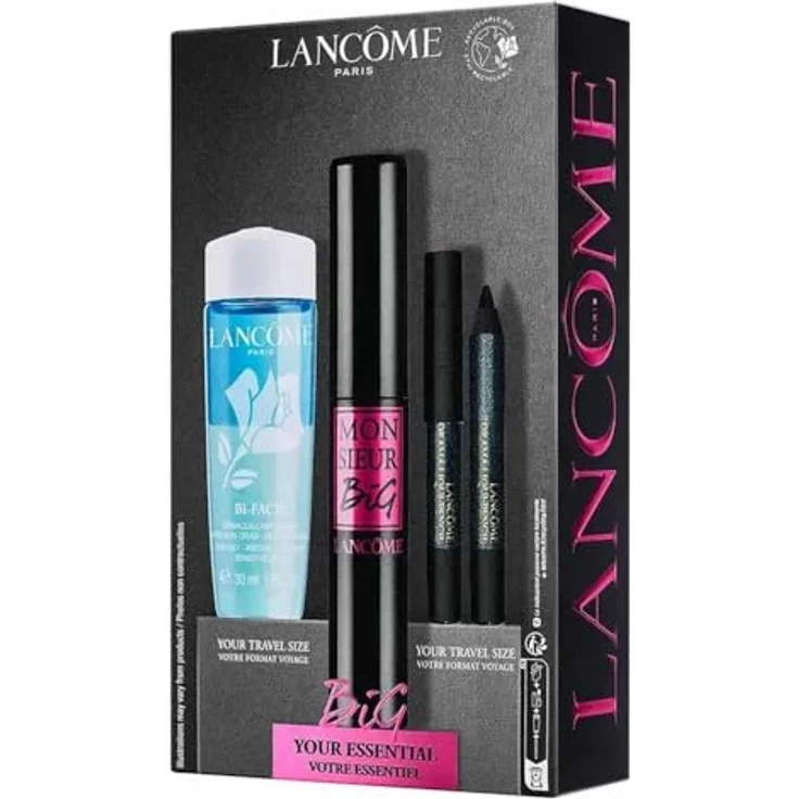 Lancôme Monsieur Big Geschenkset, Mascara mit XXL-Volumen, Liquid & Gel Eyeliner, Augen Make-up Entferner 30 ml – Bild 2