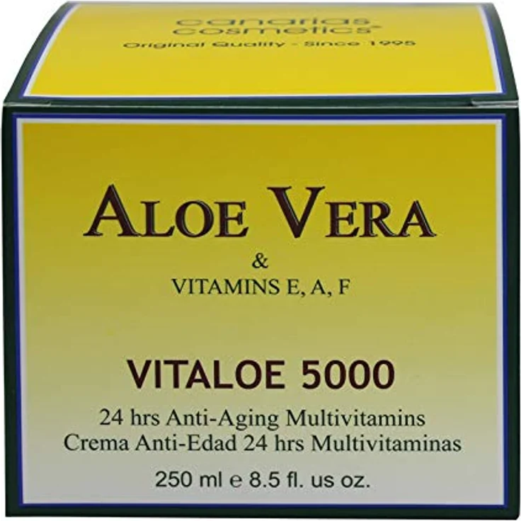 Canarias Cosmetics Aloe Vera Anti-Age Cream 250 ml – Bild 2