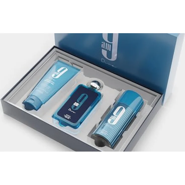 Afnan 9 Am Dive Parfüm Geschenkset, Eau de Parfum (96.4 g), Duschgel (142.7 g), Deodorant (142.7 g) – Bild 2