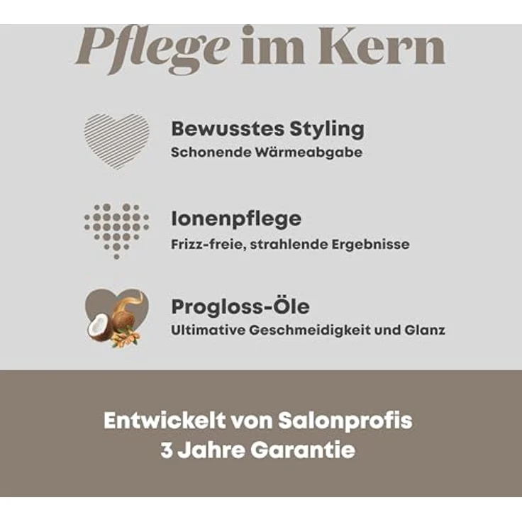 REVAMP ST-2000-EU Haarglätter, Ionen-Technologie, bis 235 °C, extra lange (35 mm) und lange (130 mm) Platten, blau-metallic – Bild 8