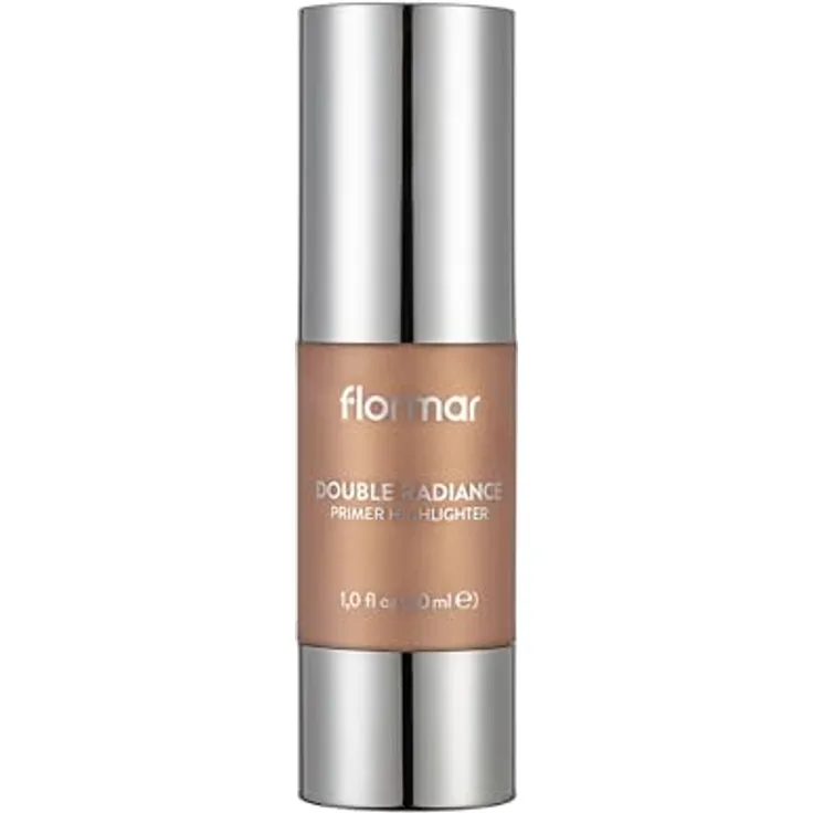 flormar Double Radiance Primer, Make-up Primer zum Aufklaren der Haut, LSF 10, 30 ml, Farbton 001 Sparkling Wine