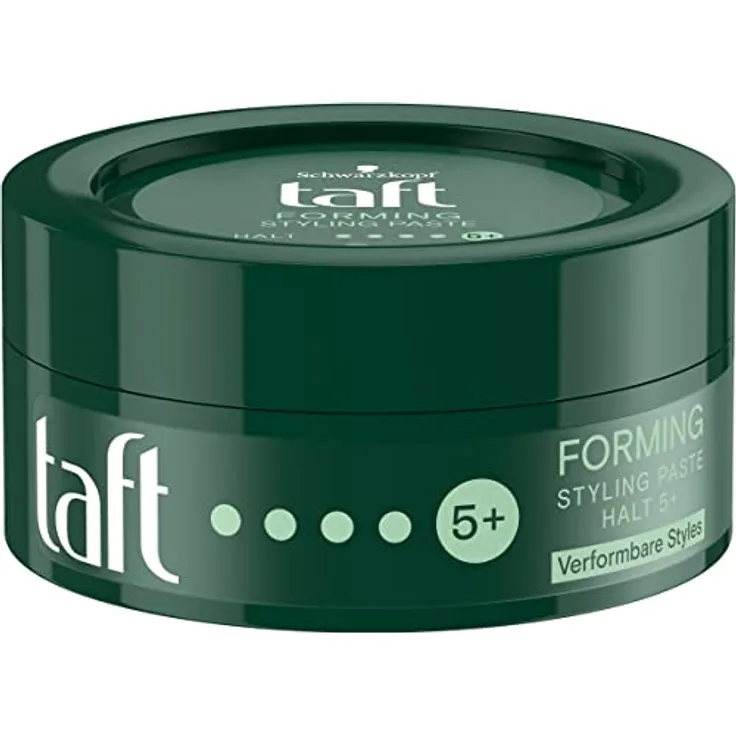 Taft Forming Styling Paste mit Haltegrad 5+ (75 ml), Haarpaste für texturierte Styles im Undone Look, kontrolliert das Haarstyling bis zu 24 h