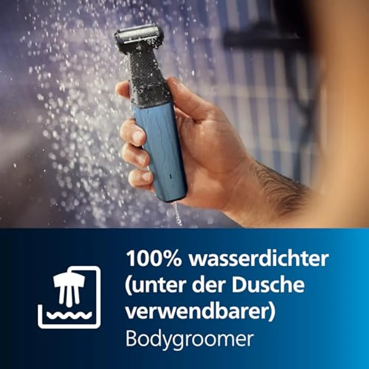 Philips Bodygroom Series 3000, wasserfester Trimmer für Intimbereich und Körper, 60 Min. Laufzeit, Modell BG3027/03 – Bild 6