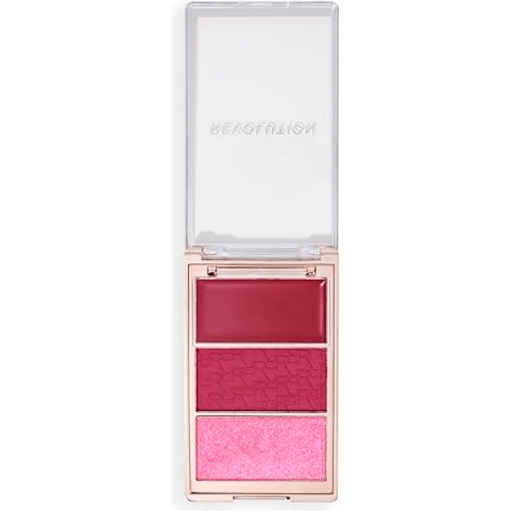Revolution Icon Palette Blush, Rouge 2,8 g für einen strahlenden Teint – Bild 3