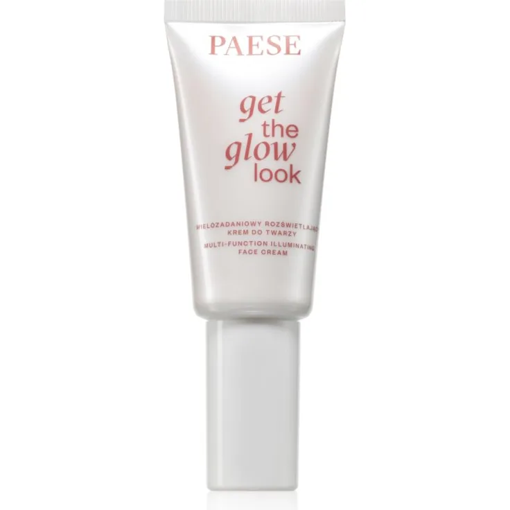 Paese Get The Glow Look Illuminating Face Cream, multifunktionelle Tönungscreme zur Verjüngung der Gesichtshaut, 30 ml