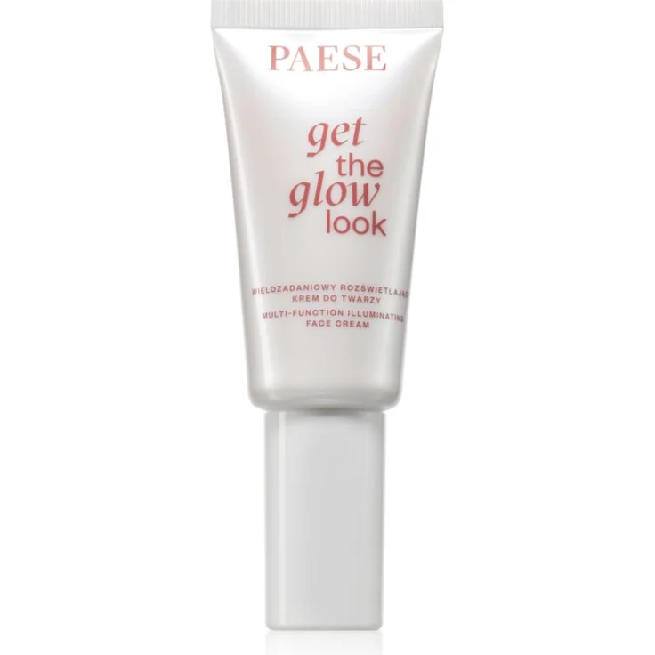 Paese Get The Glow Look Illuminating Face Cream, multifunktionelle Tönungscreme zur Verjüngung der Gesichtshaut, 30 ml