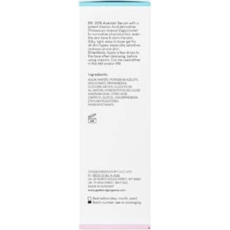 Geek & Gorgeous - aPAD - beruhigendes Azelainsäure-Serum gegen Rötungen, mit hochdosiertem Potassium, für alle Hauttypen, 30 ml – Bild 3