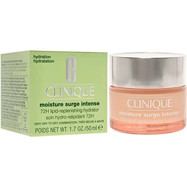 Clinique Feuchtigkeitspflege Moisture Surge Intense 72H Lipid-Replenishing Hydrator Gesichtscreme 50 ml mit feuchtigkeitsspendender Wirkung – Bild 3