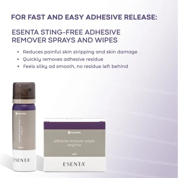 ConvaTec ESENTA Klebstoffentferner Spray 50 ml, hochwertiger medizinischer Verbandstoff zur Entfernung von Pflastern – Bild 4