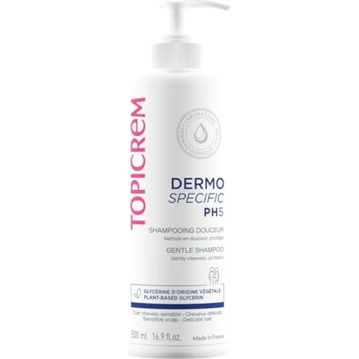 Topicrem PH5 Shampooing Douceur nicht reizendes Shampoo für empfindliche Kopfhaut 500 ml – Bild 2