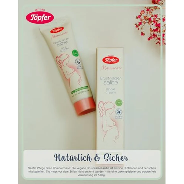 Töpfer Mamacare Brustwarzensalbe, 25ml – Bild 3