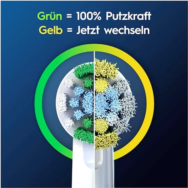 Braun Oral-B PRO Precision Clean Aufsteckbürsten, 16er Set in Weiß, X-förmige Borsten für optimale Reinigung – Bild 7