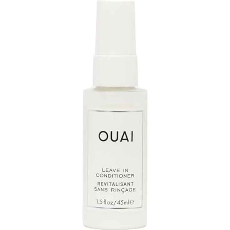 OUAI Haircare Leave-In Conditioner, 40 ml Mini, Spülung ohne Ausspülen für alle Haartypen, schützt vor Hitze/UV-Schäden, reduziert Spliss und Frizz – Bild 1