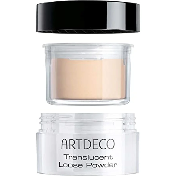 ARTDECO Translucent Loose Powder - loser Fixierpuder mit seidig-mattem Finish für ein langanhaltendes Make-up - 1 x 8 g – Bild 2