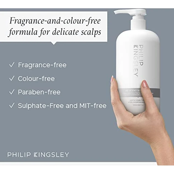 Philip Kingsley No Scent No Colour Conditioner 1000 ml – Bild 3