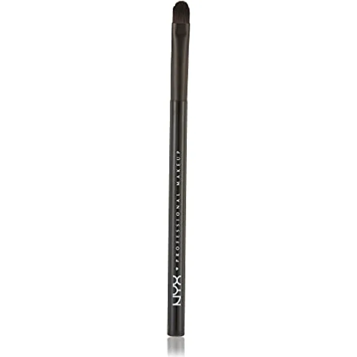 NYX Professional Makeup Pro Brush Flat Detail 14 - Lidschattenpinsel, kompakte Bürste, flacher Make-up Pinsel zum Verblenden
