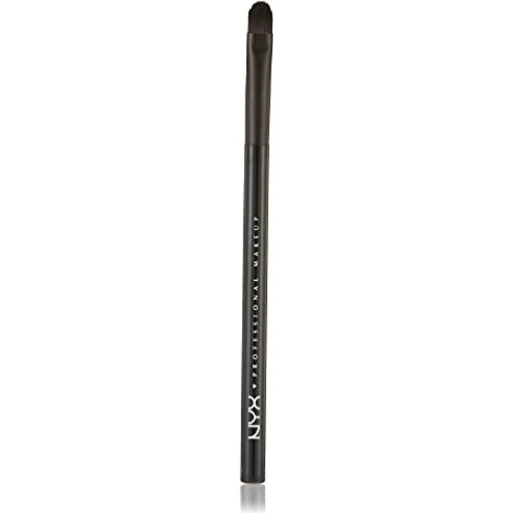 NYX Professional Makeup Pro Brush Flat Detail 14 - Lidschattenpinsel, kompakte Bürste, flacher Make-up Pinsel zum Verblenden – Bild 1