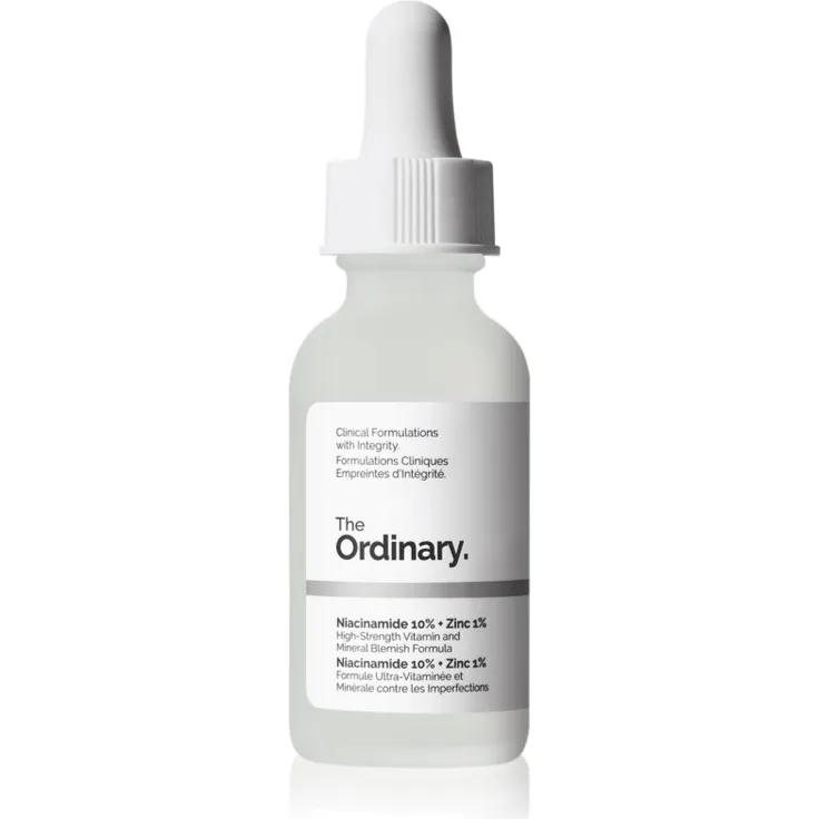 The Ordinary Niacinamide 10% + Zinc 1%, aufhellendes Gesichtsserum für Damen, 30 ml, vegan