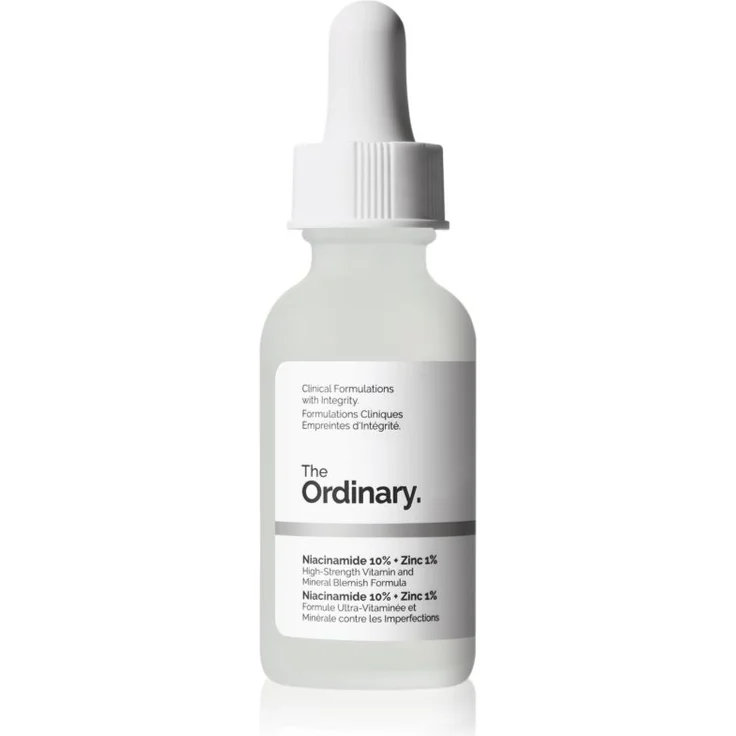 The Ordinary Niacinamide 10% + Zinc 1%, aufhellendes Gesichtsserum für Damen, 30 ml, vegan