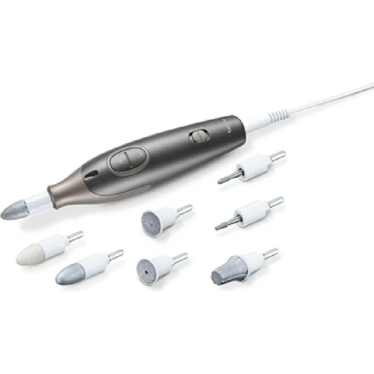 Beurer MP1R SMOOTH, Nagelpflegegerät, Manicure Set mit vielseitigen Funktionen