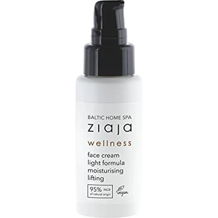 Ziaja Baltic Home Spa Wellness Crema Facial, leichte feuchtigkeitsspendende und straffende Gesichtscreme mit 95% natürlichen Inhaltsstoffen, 50ml