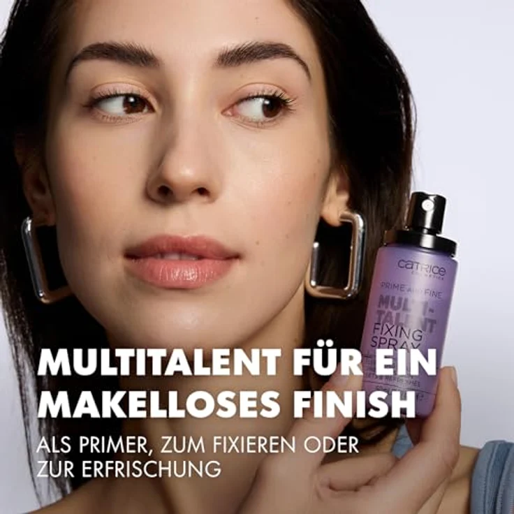 Catrice Grundierung / Primer Catrice Grundierung / Primer Prime And Fine Multitalent Fixing Spray Gesichtsspray 50 ml – Bild 4