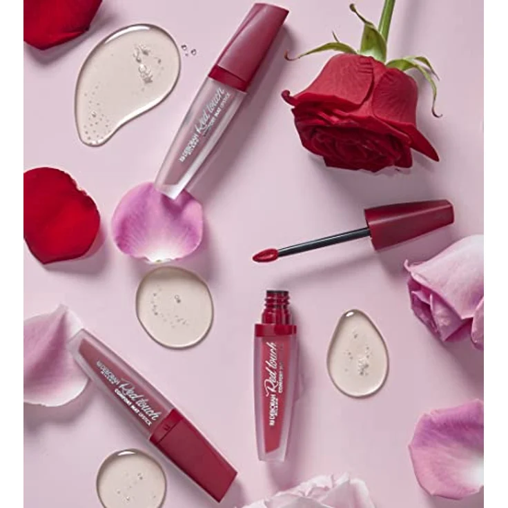 Deborah Milano Red Touch Lipstick N.2 Delicate Rose, Flüssiger Lippenstift mit ultra-mattem Effekt, langanhaltend und nährend, 4,5 g – Bild 5