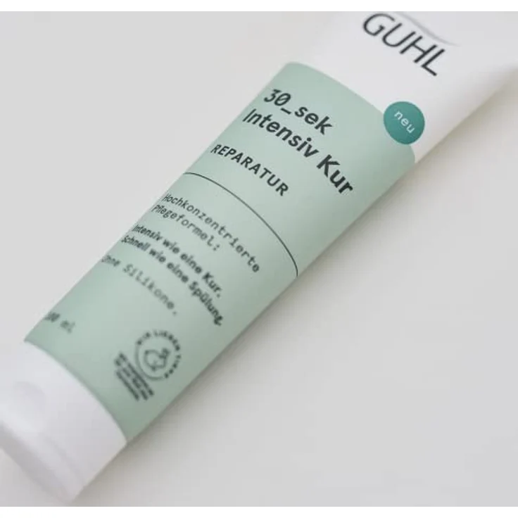 Guhl 30_sek Intensiv Kur - Reparatur - 100ml - Hochkonzentrierte Pflegeformel - Intensiv wie eine Kur - Schnell wie eine Spülung - Ohne Silikone – Bild 4