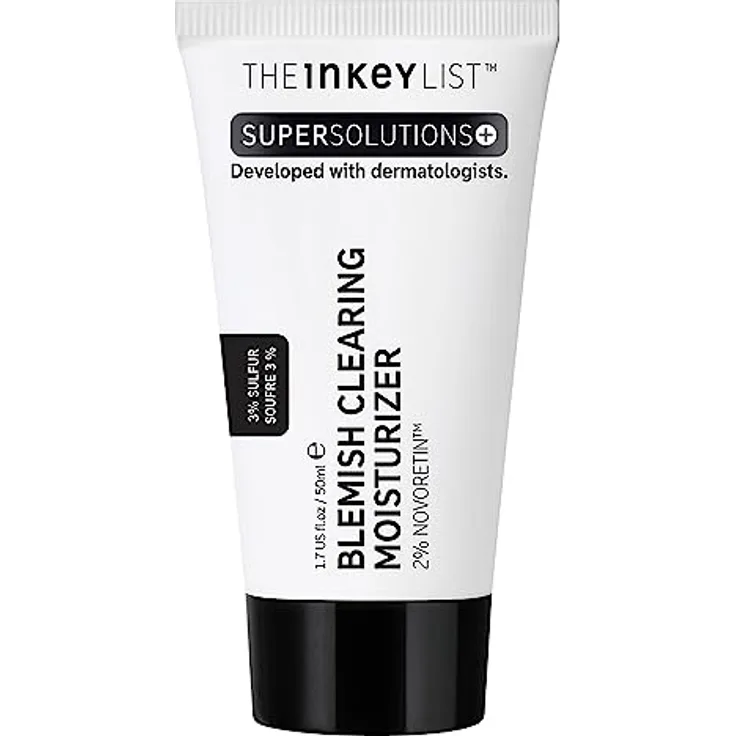 The INKEY List SuperSolutions Hautunreinheiten klärende Feuchtigkeitscreme, 2% NovoRetin, nicht komedogen, für gesünderen Teint
