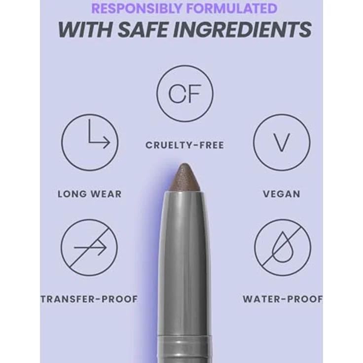 WONDERSKIN IYKYK Lidschatten-Stift, Farbton Ash, 1.4 g, cremige Textur mit intensiver Pigmentierung und Glitzereffekt – Bild 4
