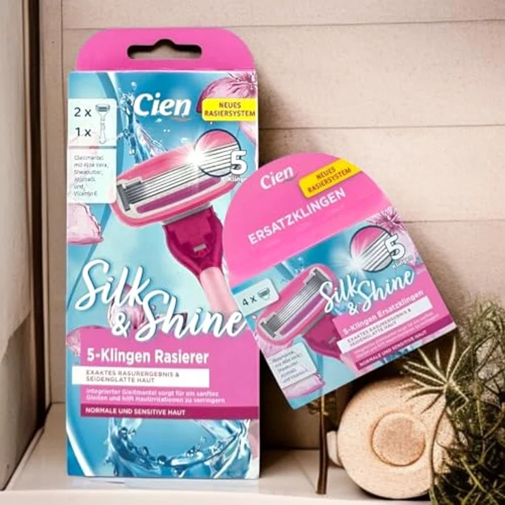 Lidl Cien Silk & Shine 5 Klingen-Rasierer – Bild 1