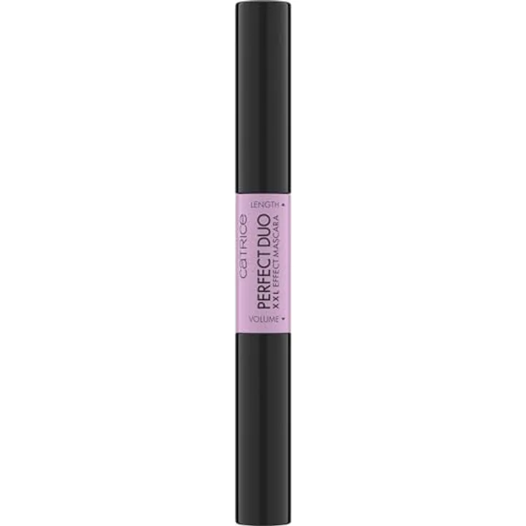 Catrice Perfect Duo XXL Effect Mascara, Nr. 010, Schwarz, langanhaltend, volumengebend, Extremes Volumen, intensiv, vegan, 1er Pack (8ml)