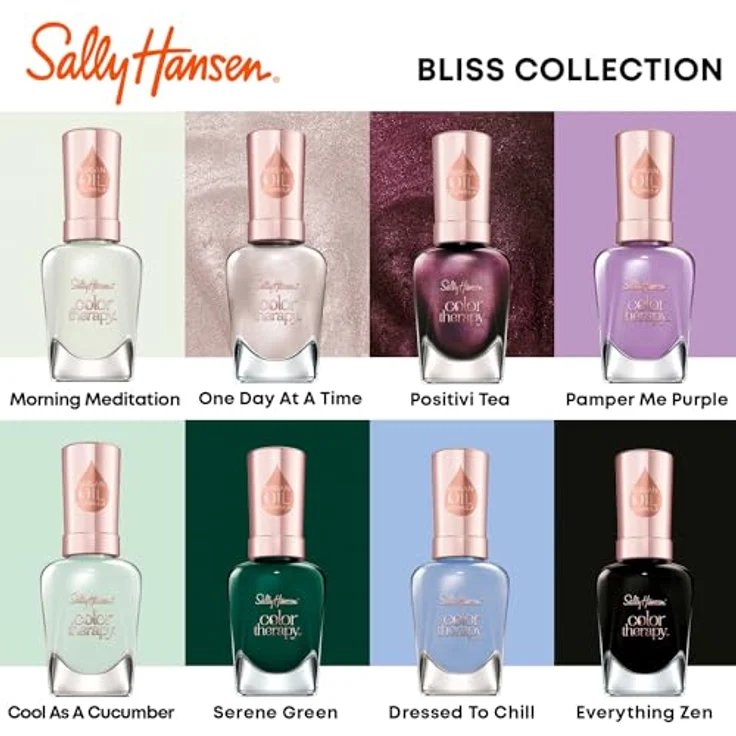 Sally Hansen Nagellack Color Therapy - 130 One Day At A Time, mit Arganöl, 14,7 ml – Bild 5