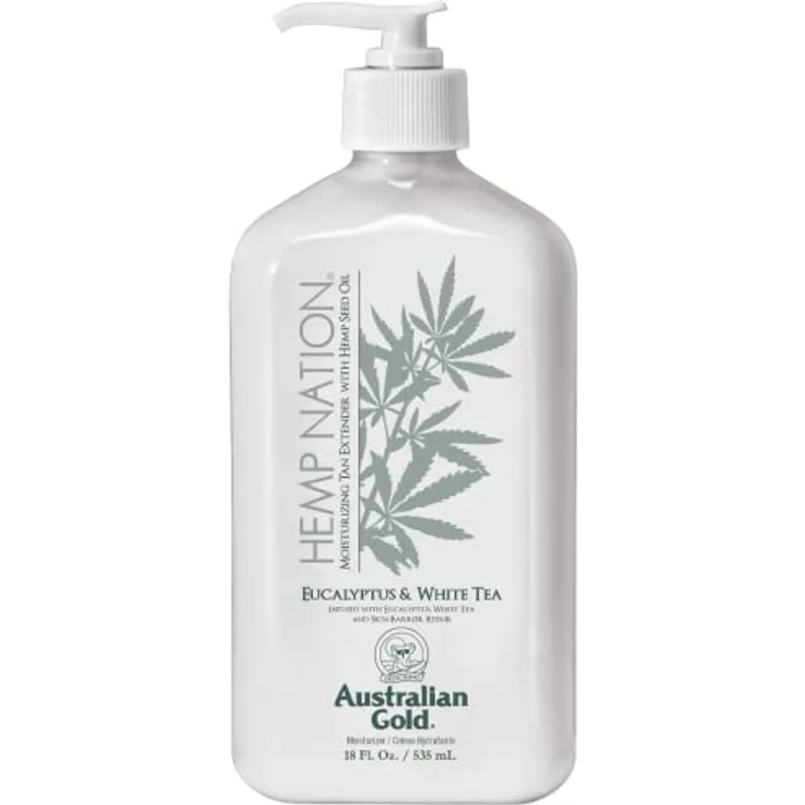 Australian Gold Hemp Nation Eucalyptus and White Tea Tan Extender 535ml, After-Sun-Pflege – Bild 1