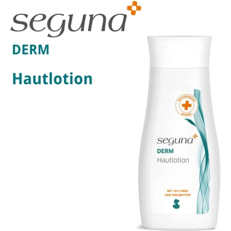 Seguna Derm Hautlotion, 250ml, Feuchtigkeits-Lotion mit Urea, für straffe und geschmeidige Haut – Bild 2