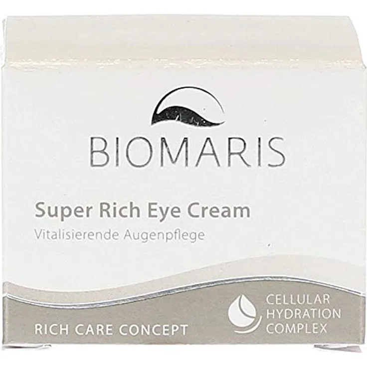BIOMARIS Super rich Eye Cream 15 ml, intensive Augenpflege gegen Falten und Augenringe
