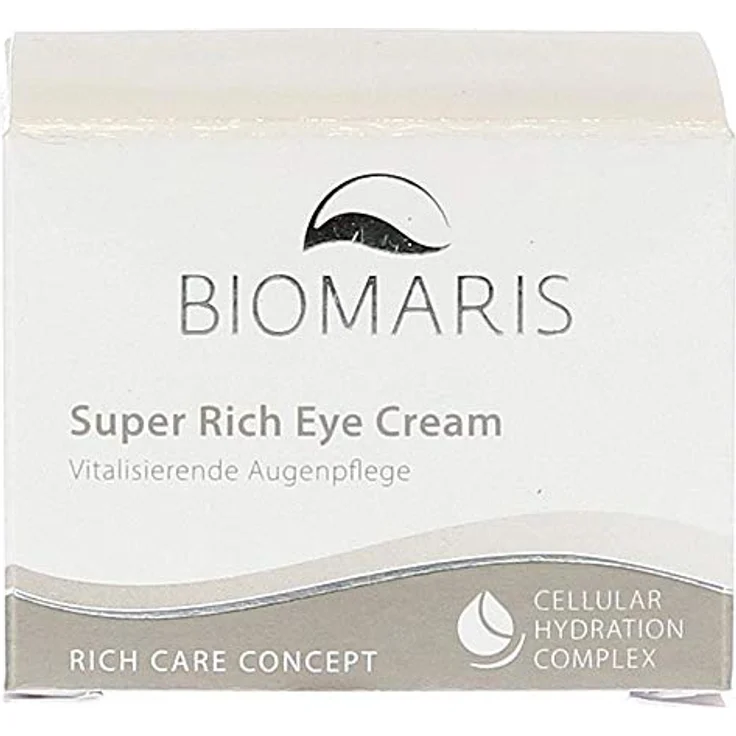 BIOMARIS Super rich Eye Cream 15 ml, intensive Augenpflege gegen Falten und Augenringe – Bild 1