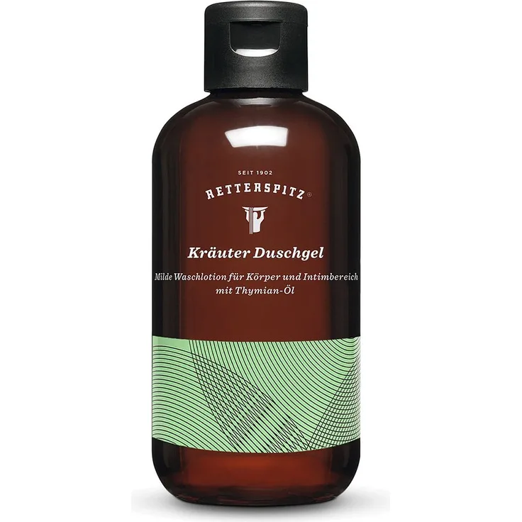 RETTERSPITZ Kräuter Duschgel 200 ml, schonende Hautpflege mit zartem Kräuterduft