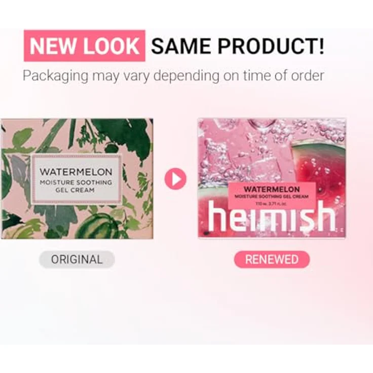 Heimish Watermelon Gesichtscreme, tiefenwirksame feuchtigkeitsspendende Creme mit beruhigender Wirkung, 110 ml – Bild 9