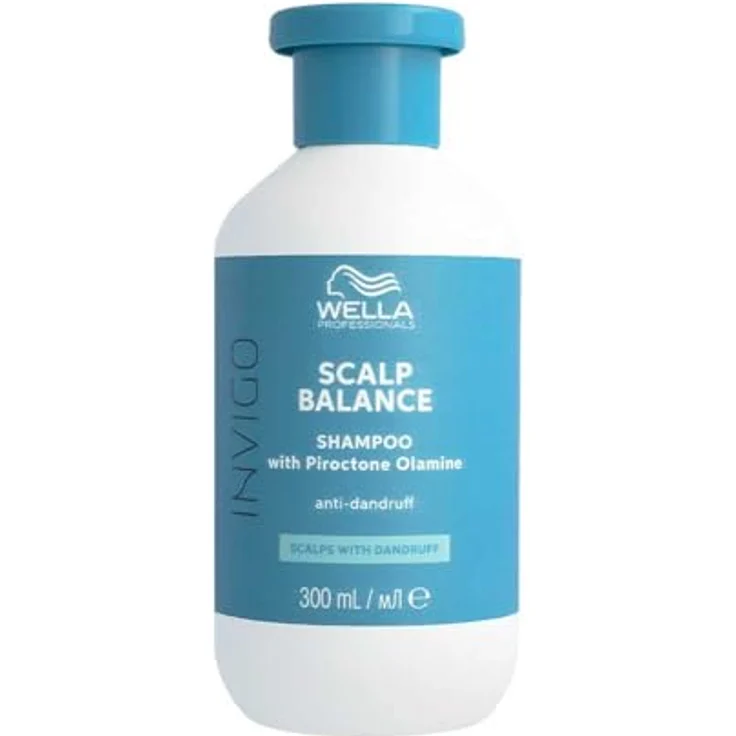 Wella Professionals Invigo Scalp Balance Shampoo – Anti-Schuppen Shampoo für empfindliche Kopfhaut – pflegt und beruhigt mit Allantoin – 300 ml – Bild 1
