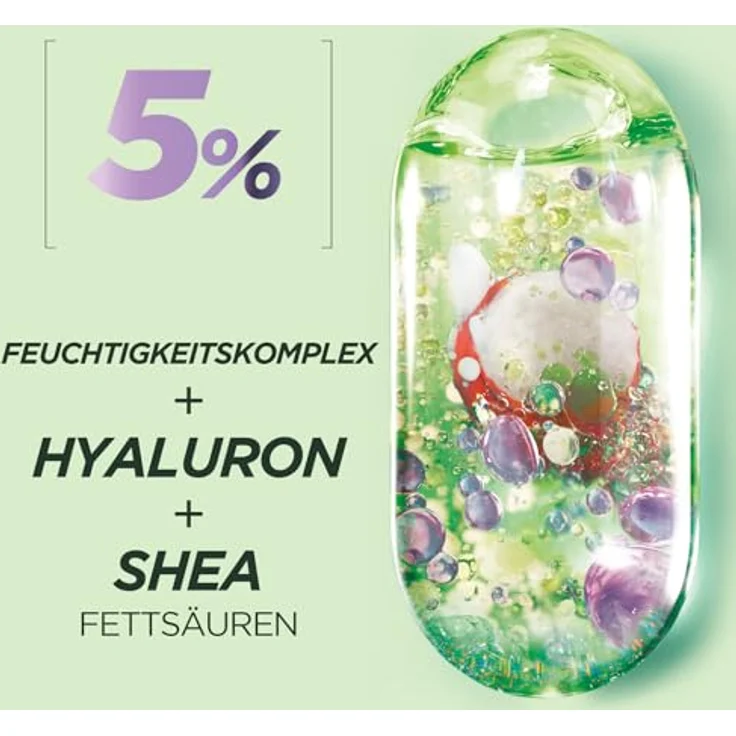 Garnier Locken Methode Feuchtigkeitsauffüllendes Shampoo, Sofort gebändigte Locken, 5% Hyaluron & Shea-Fettsäuren, Vegan, Ohne Silikone, 1 x 200 ml – Bild 5