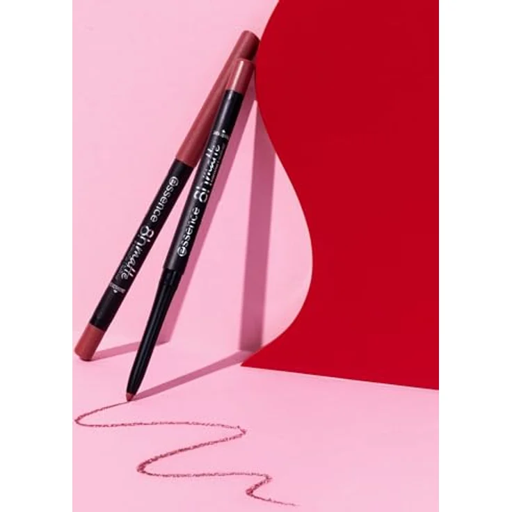 Essence 8H Matte Comfort Lipliner, geschmeidiger Lipliner mit langanhaltender Farbkraft, 0,3 g – Bild 7