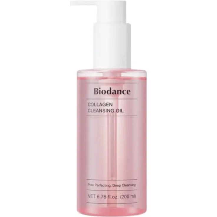 Biodance Collagen Cleansing Oil, tiefenreinigendes Gesichtsöl mit Kollagen und Rosenwasser, 200 ml – Bild 1