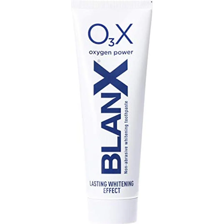 BlanX O3X Toothpaste, natürliche Zahncreme für sanftes Bleichen und Schutz des Zahnschmelzes, 75 ml – Bild 2