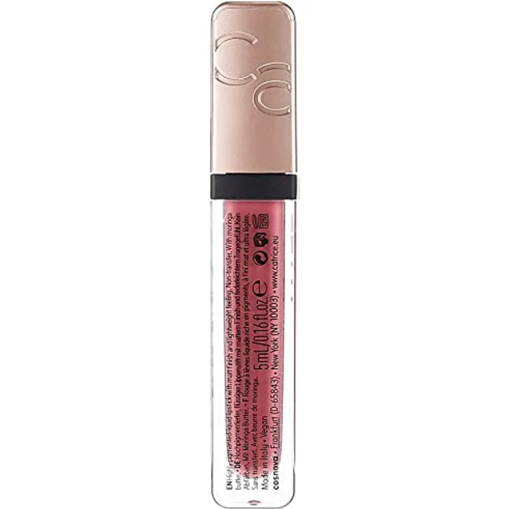 CATRICE Matt Pro Ink Non-Transfer Liquid Lipstick, flüssiger Lippenstift, Nr. 060 I Choose Passion, pink, mattierend, matt, intensiv, farbintensiv, vegan, ohne Alkohol, ohne Parabene, 5 ml – Bild 2
