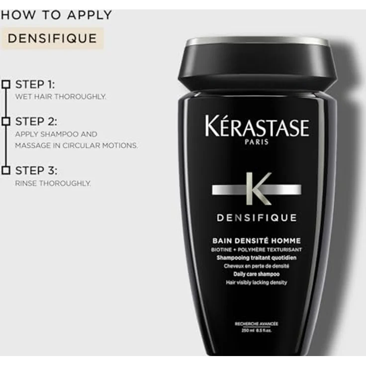 Kérastase Densifique Bain Densité Homme Shampoo 250 ml – Bild 5