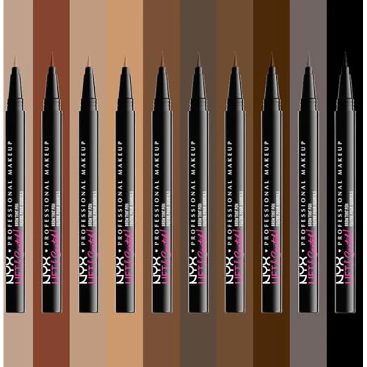 NYX Professional Makeup Lift&Snatch Brow Tint Pen, Augenbrauenstift mit präziser Korrektur, 06 - Ash Brown, 1 ml – Bild 6