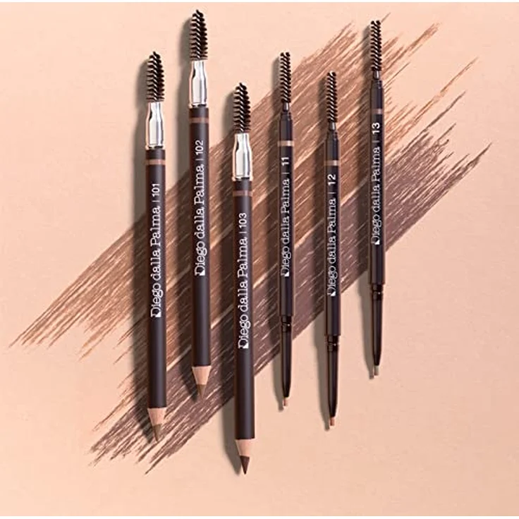 Diego dalla Palma High Precision Brow, wasserfester Präzisionsaugenbrauenstift, Farbton 13 Charcoal Brown, 0,09 g – Bild 2